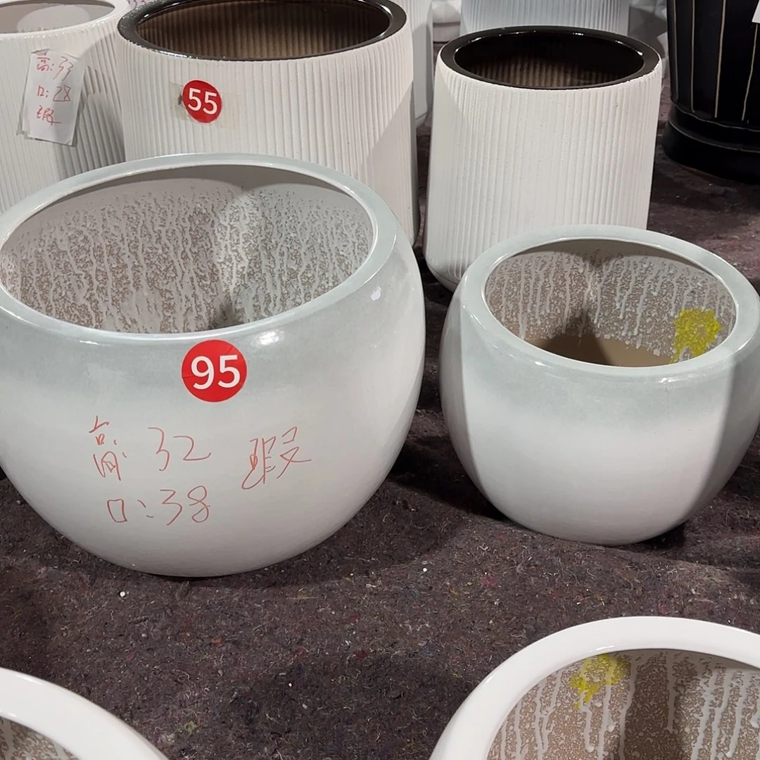 渐变球球一套二花盆