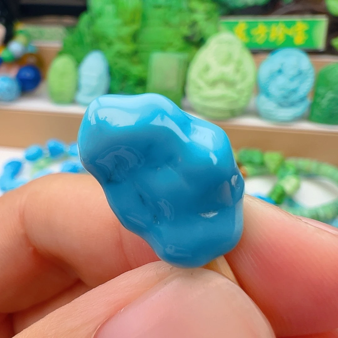 未镶嵌绿松石项链