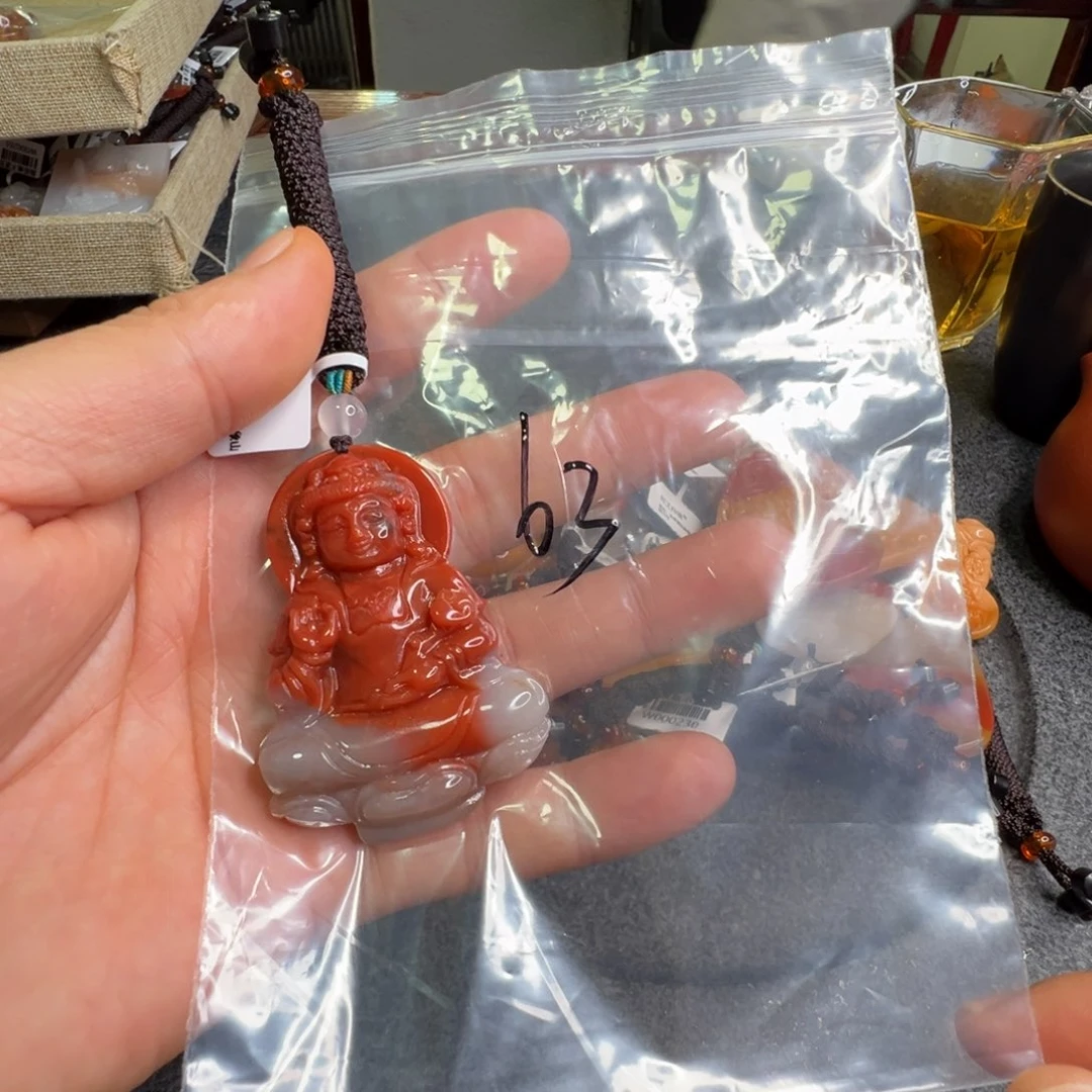 石英质玉（黄龙玉）未镶嵌配饰63
