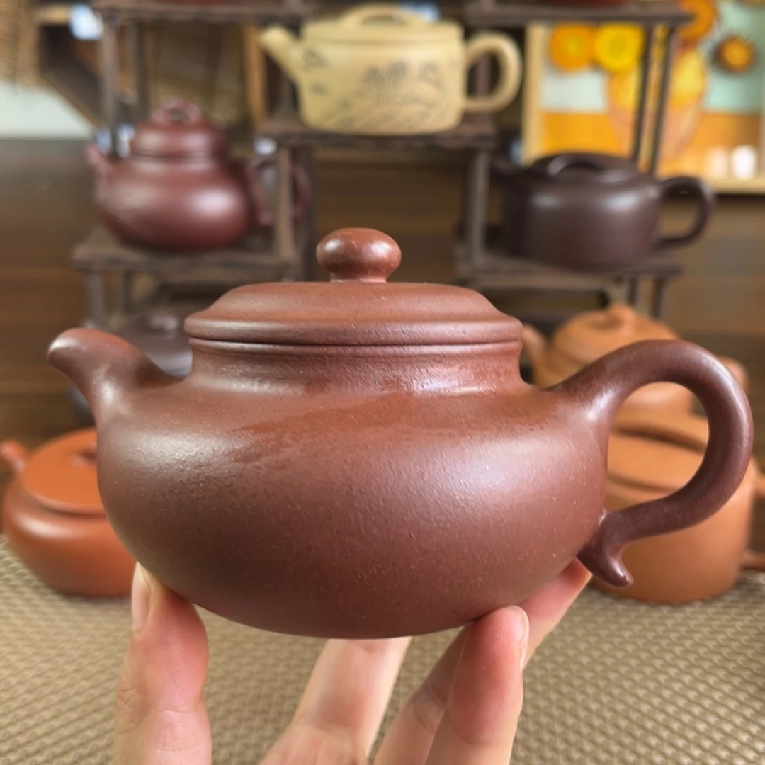 茶壶紫砂手工制作工艺精湛220c