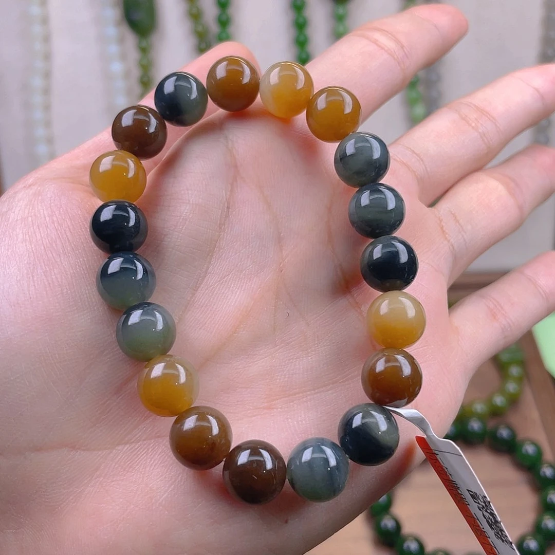 未镶嵌手链和田玉安**迪