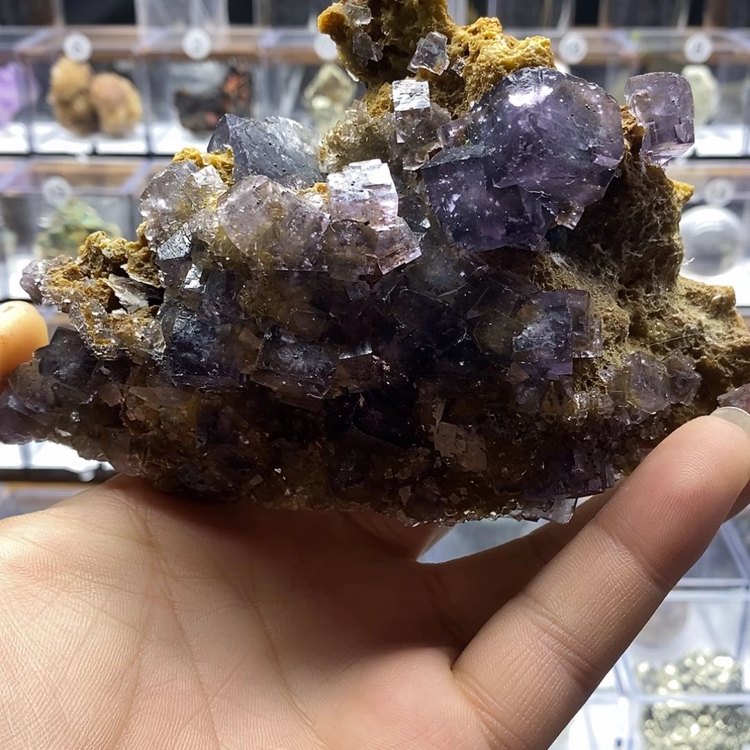 亚克力尼日利亚日光萤石摆件