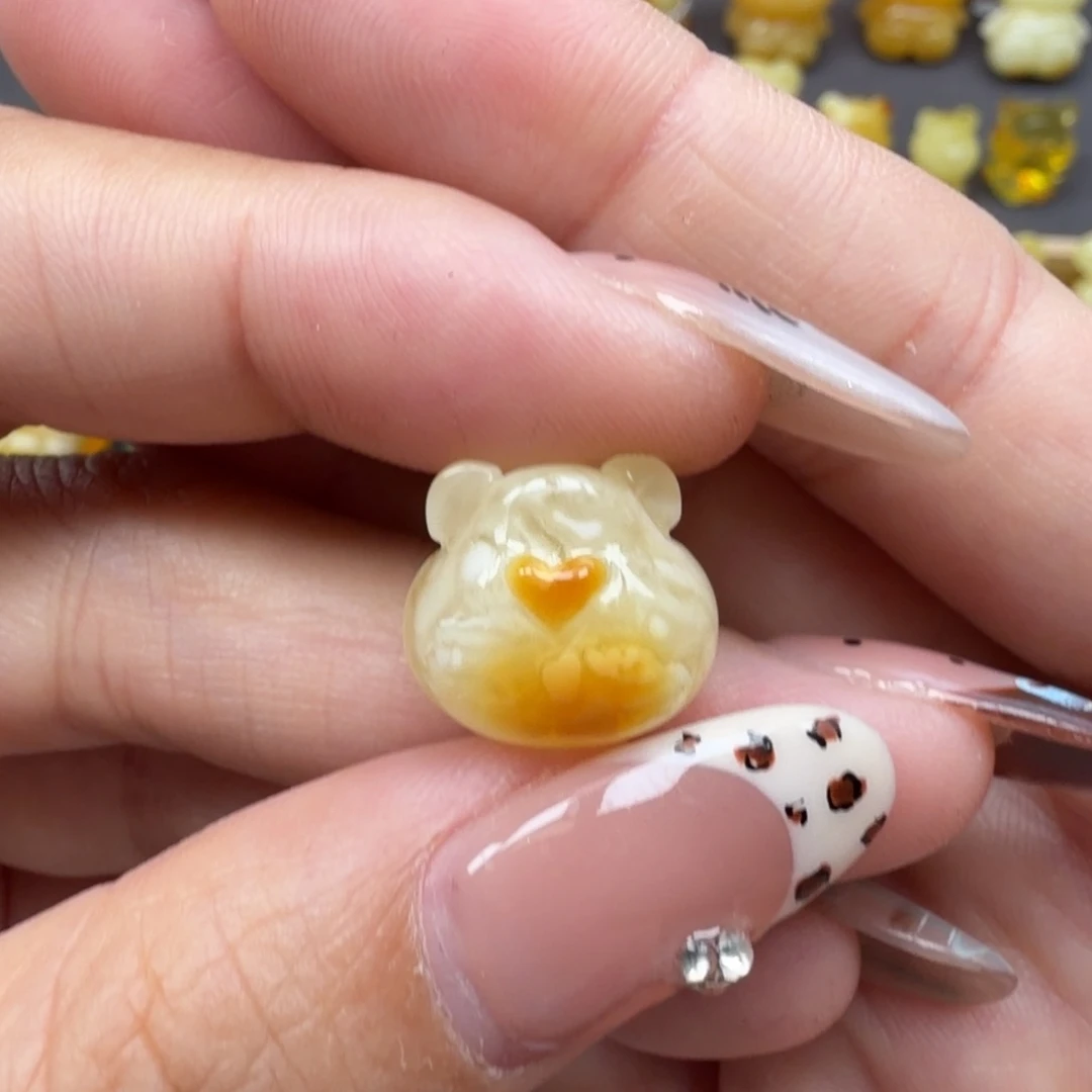 琥珀未镶嵌裸石蜜蜡