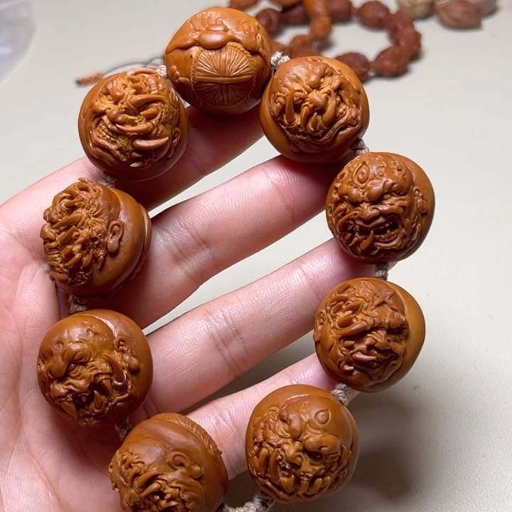 刘***为手串橄榄核百兽恶僧