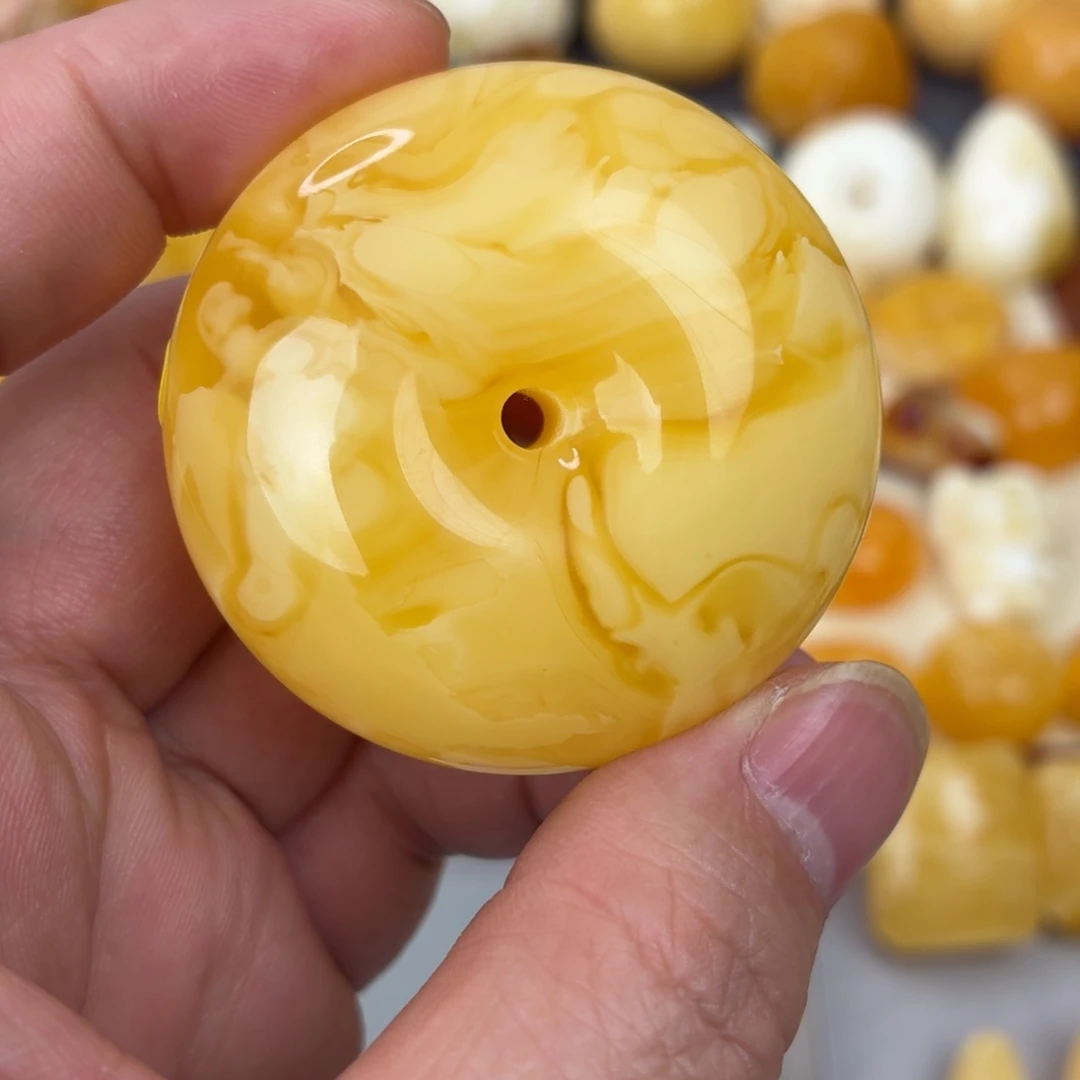 蜜蜡未镶嵌吊坠(不含链)