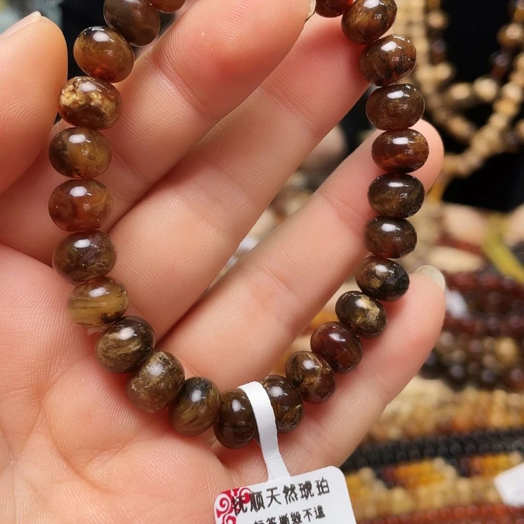 琥珀裸石未镶嵌自**在九11154