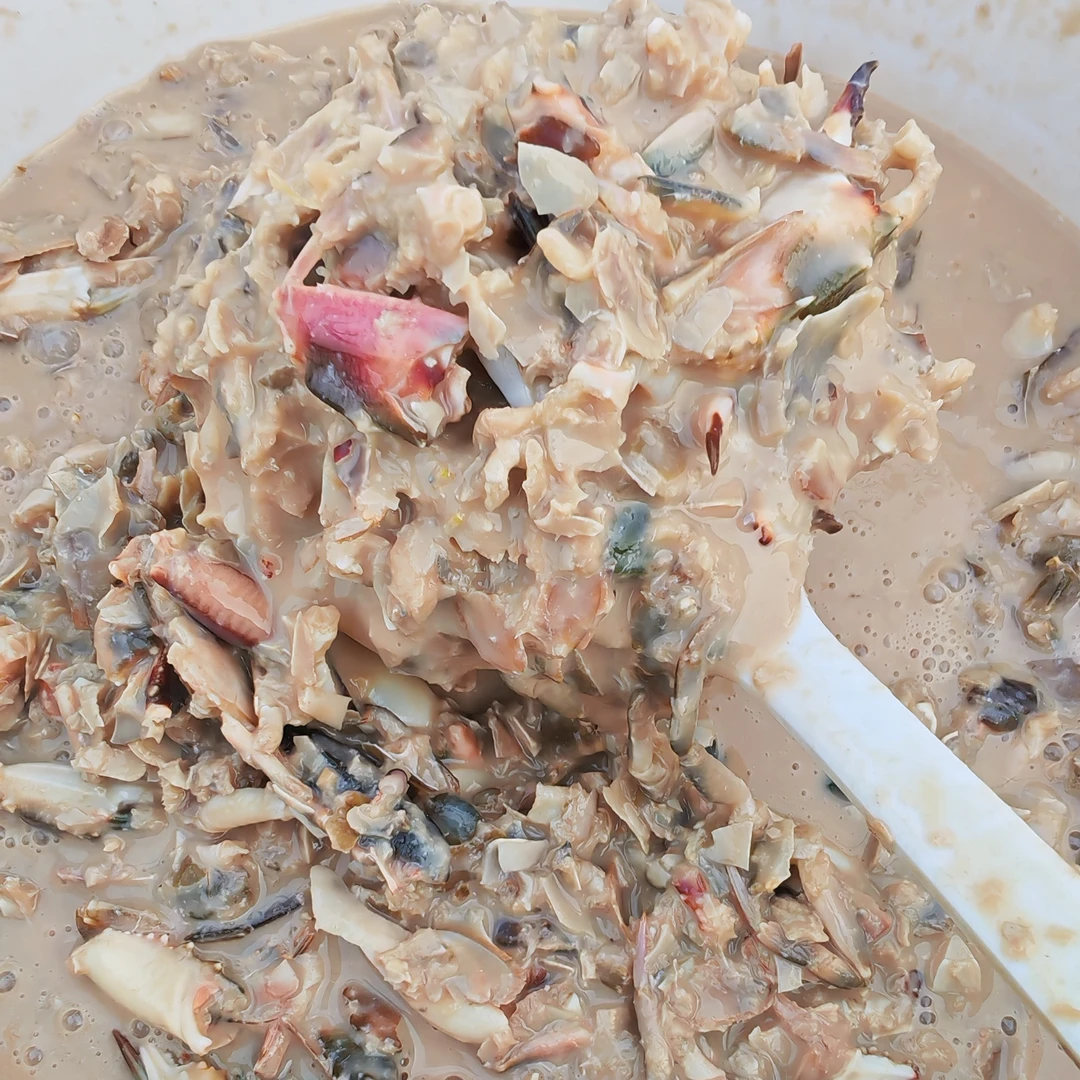 渤海湾新货螃蟹酱