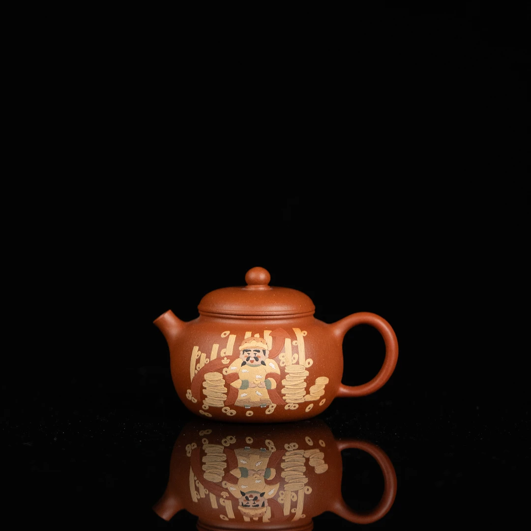 【利贞l日日涨停】原矿降坡泥 约110cc 手工制作 紫砂壶茶具YQSY