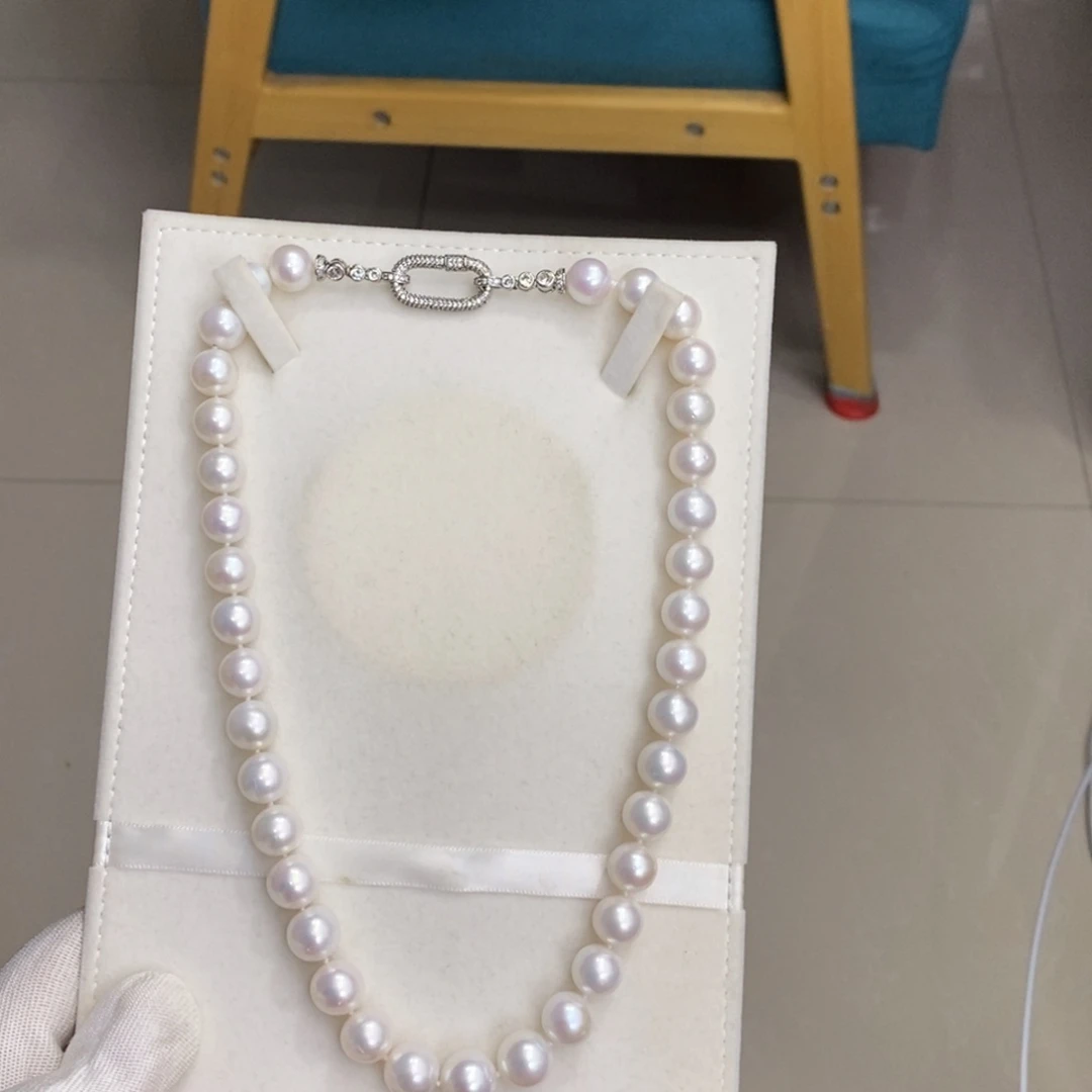 颈饰淡水珍珠合金11-12.8mm