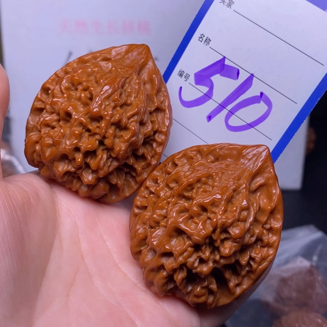 把件文玩核桃510/46.5官帽