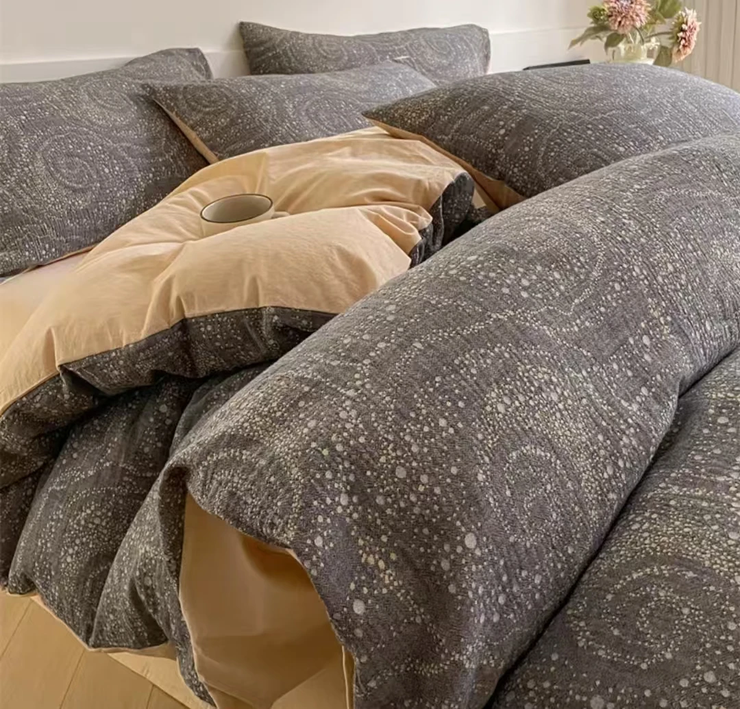 200*230cm双层纱纯棉四件套