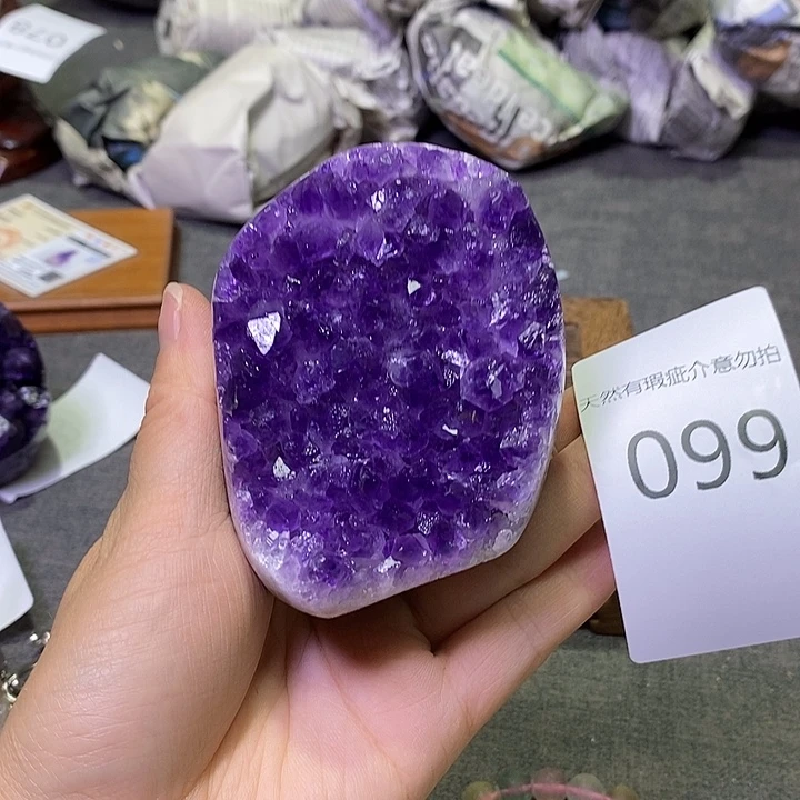 未镶嵌珠宝半成品紫晶