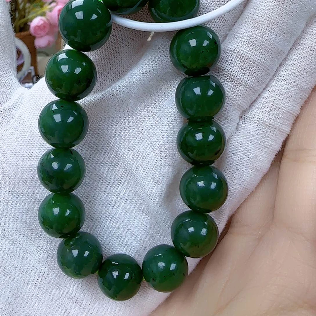 和田玉串珠未镶嵌