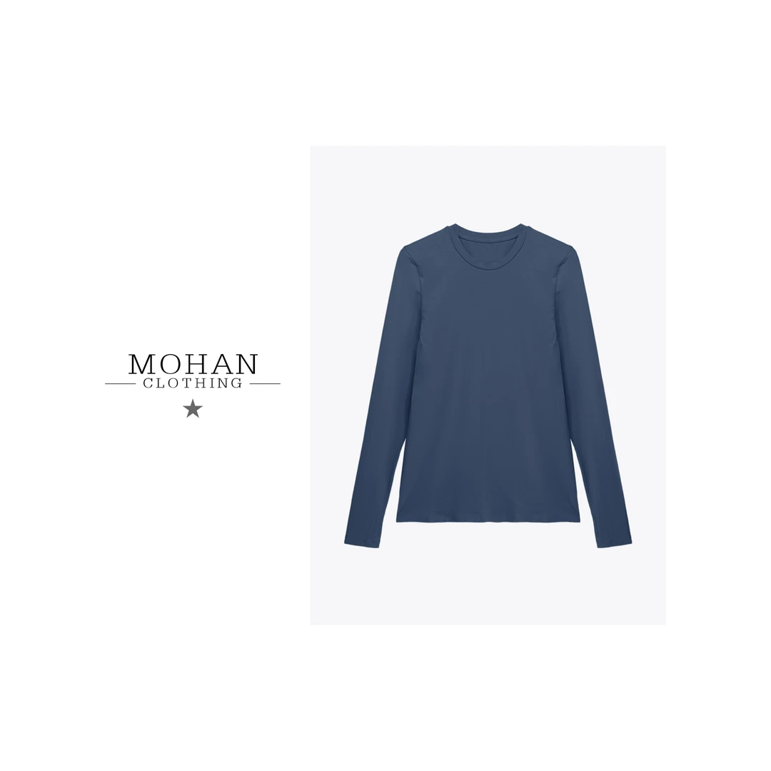 CLOTHING/墨含高奢时尚潮流气质修身舒适休闲百搭纯棉T恤AMF117
