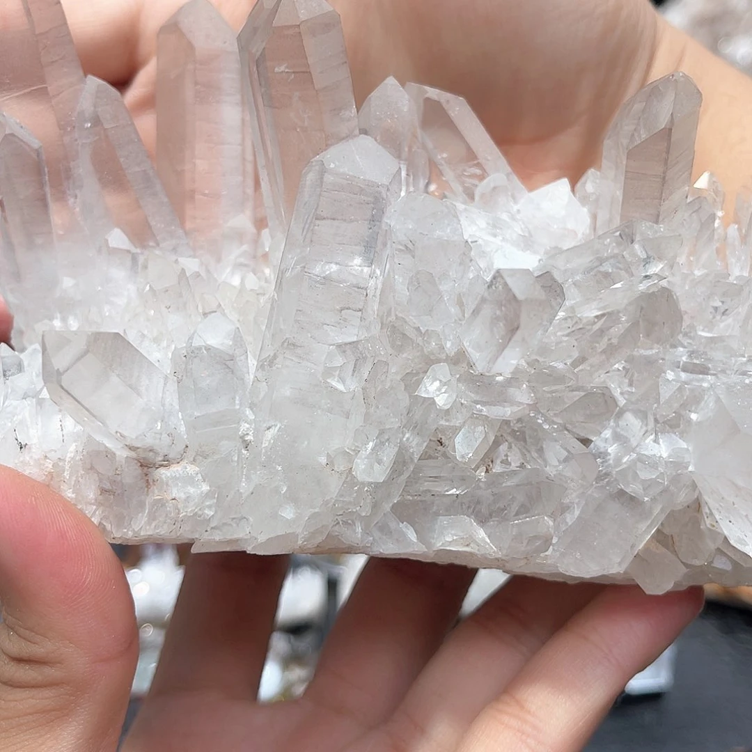 水晶水晶未镶嵌丛**手水晶