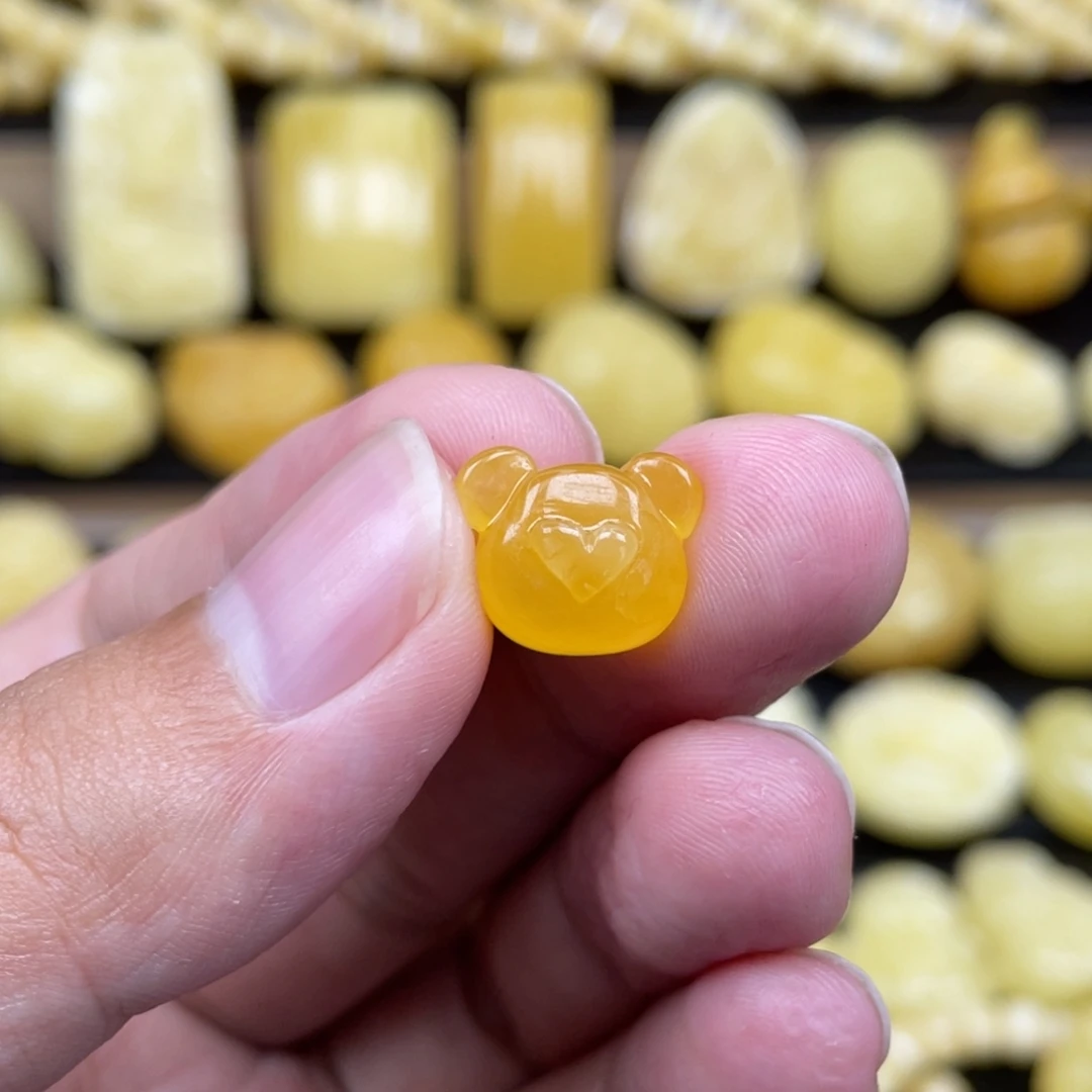 琥珀未镶嵌裸石琥珀蜜蜡