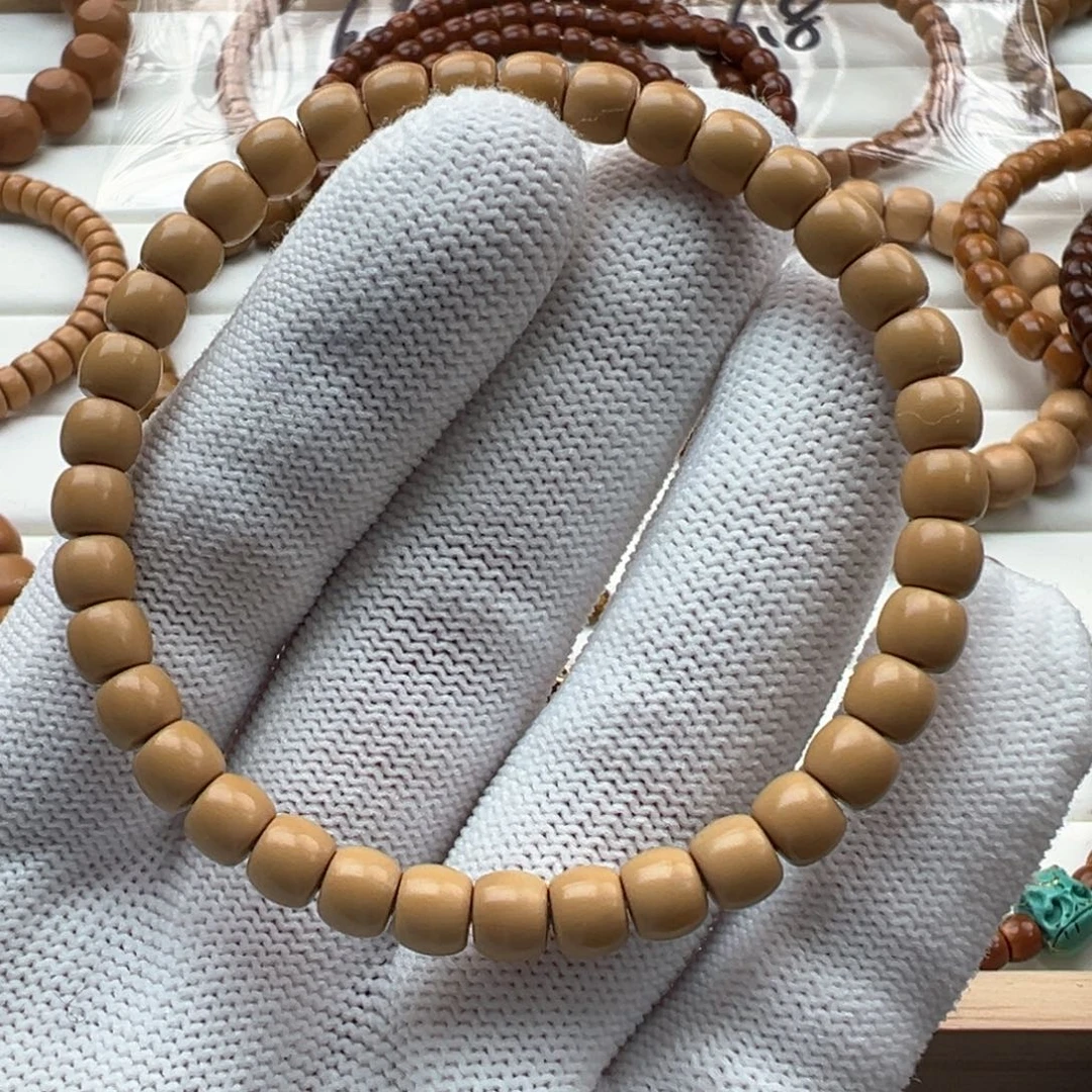 橄榄核手串6.1核尖无花无白