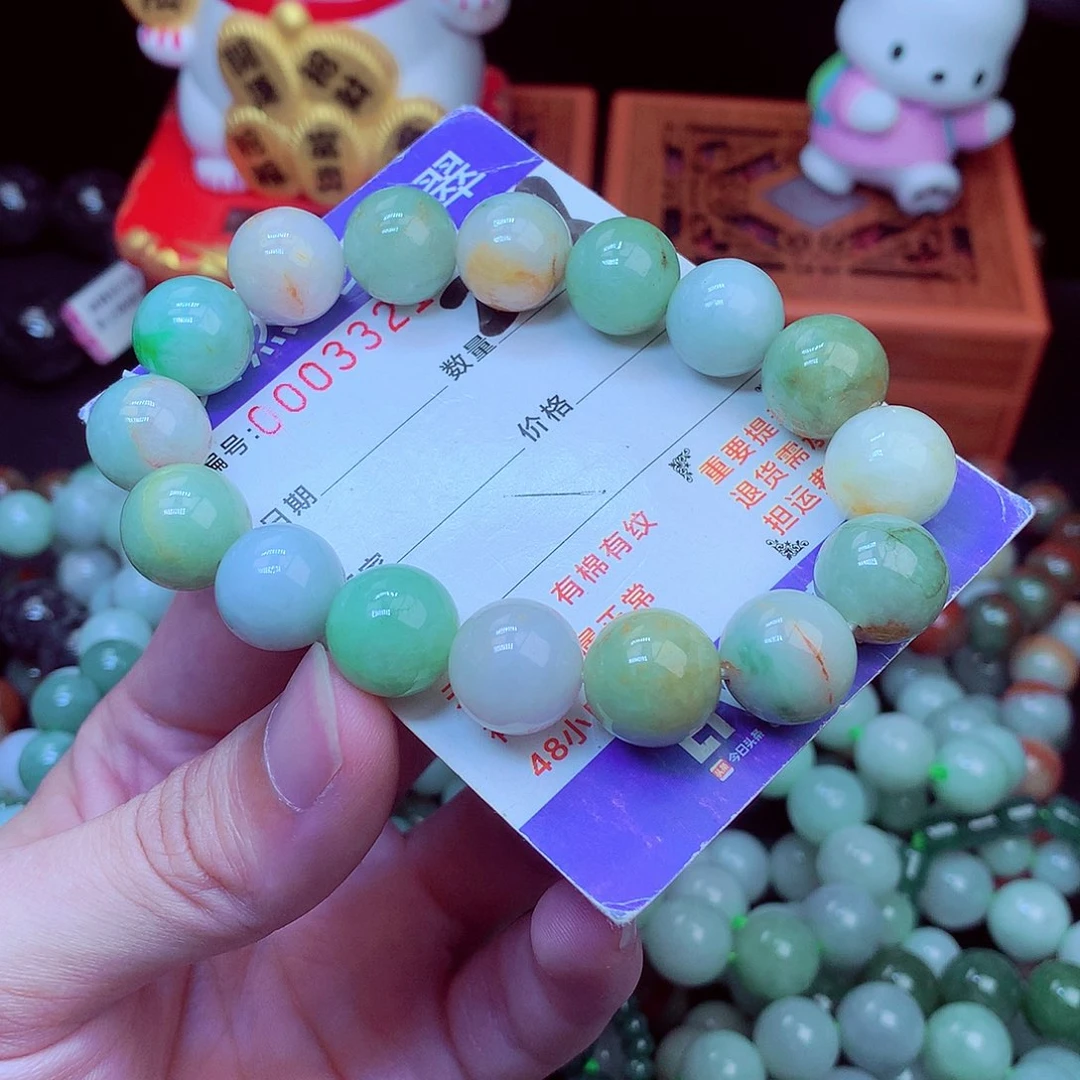 翡翠未镶嵌毛衣链