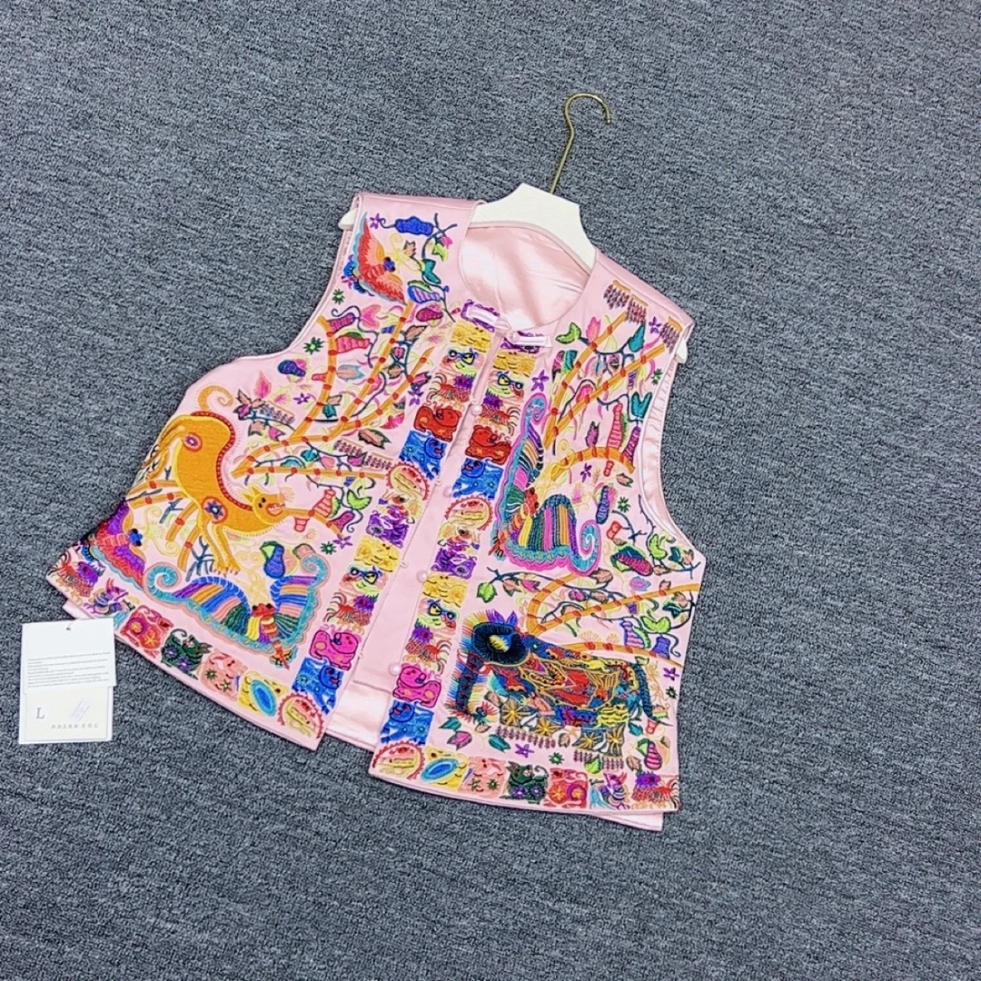 T.996刺绣新中式马甲款