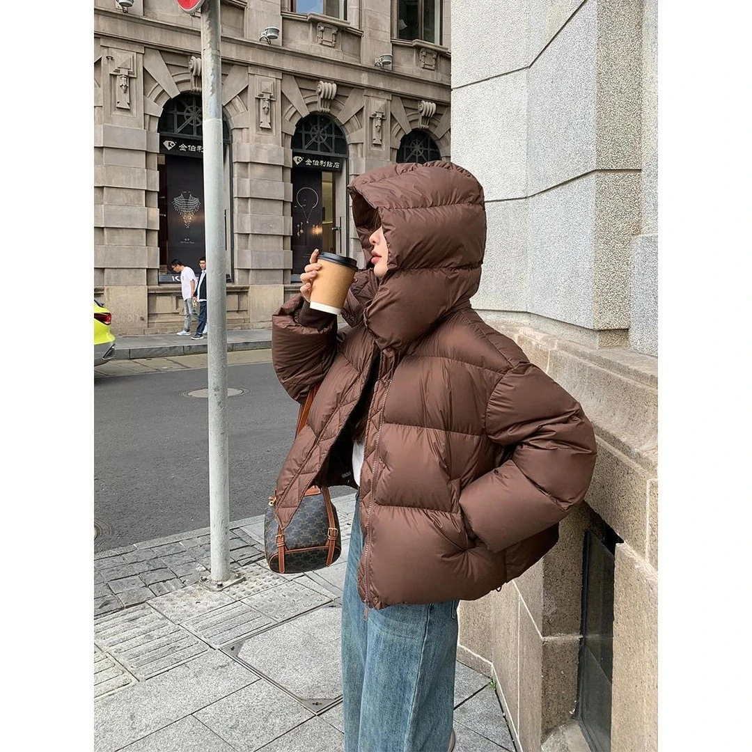 上新棉服2025新款洋气短款厚棉衣女装冬季外套宽松棉袄