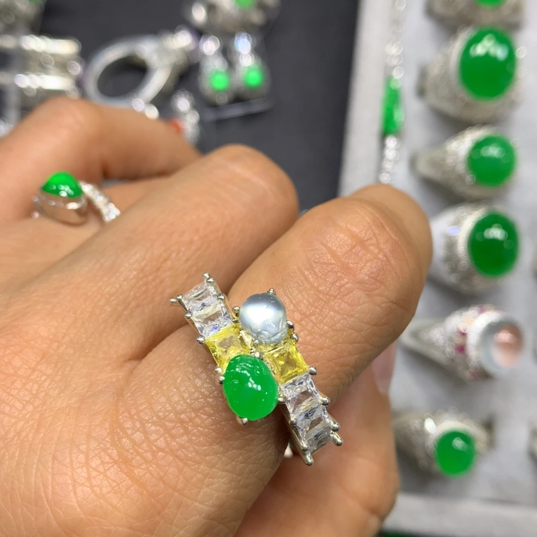 定制翡翠未镶嵌时尚买断不退