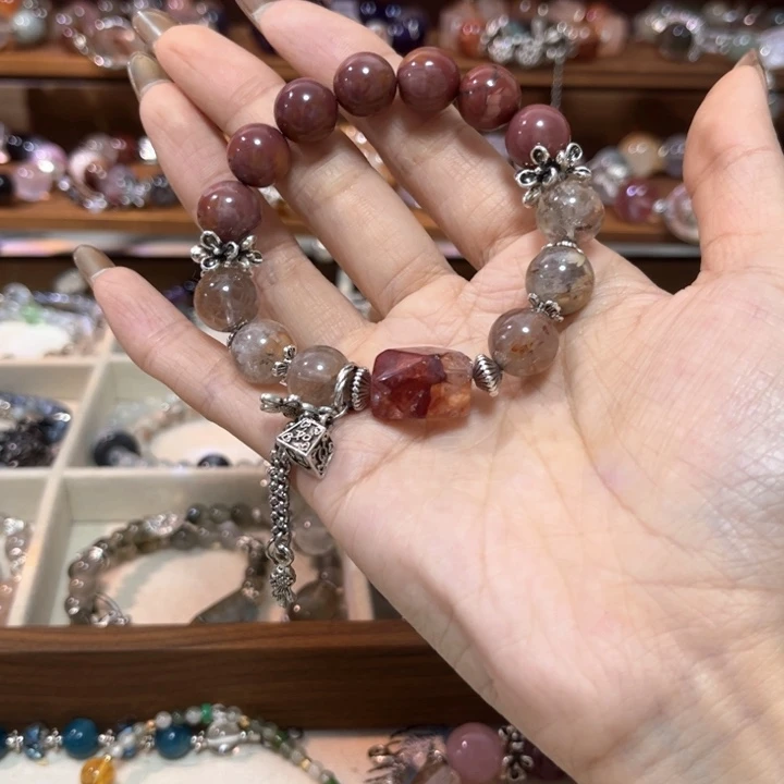 未镶嵌手链烟晶1