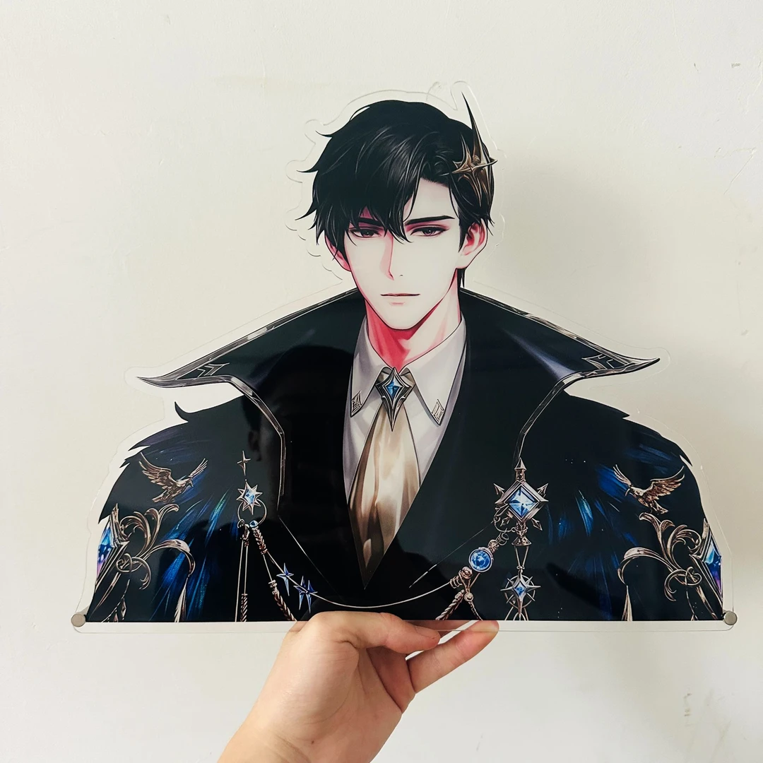 【新品上新】世外亚克力胸像大立牌约30*37  四哥 高清