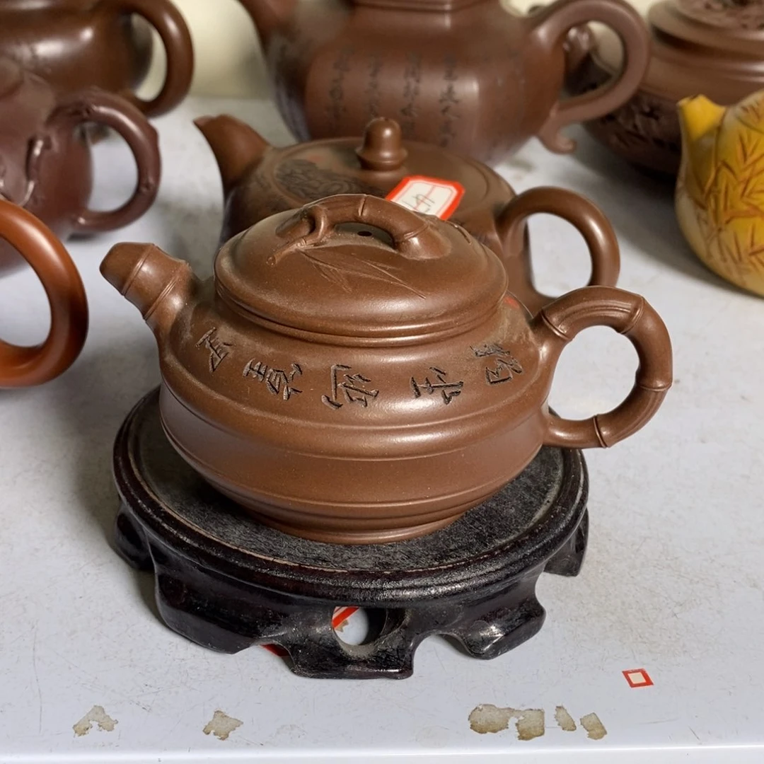 茶壶紫泥原矿手工144