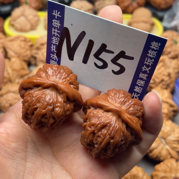 文玩核桃把件血麒麟36尺