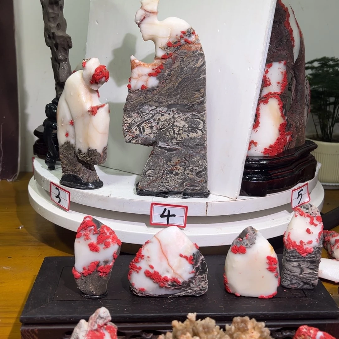 用***9灵璧石白灵玉产地