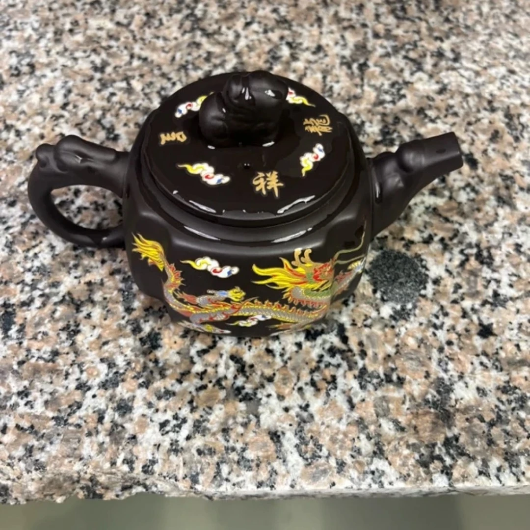 四方龙凤变色凤鸣壶
