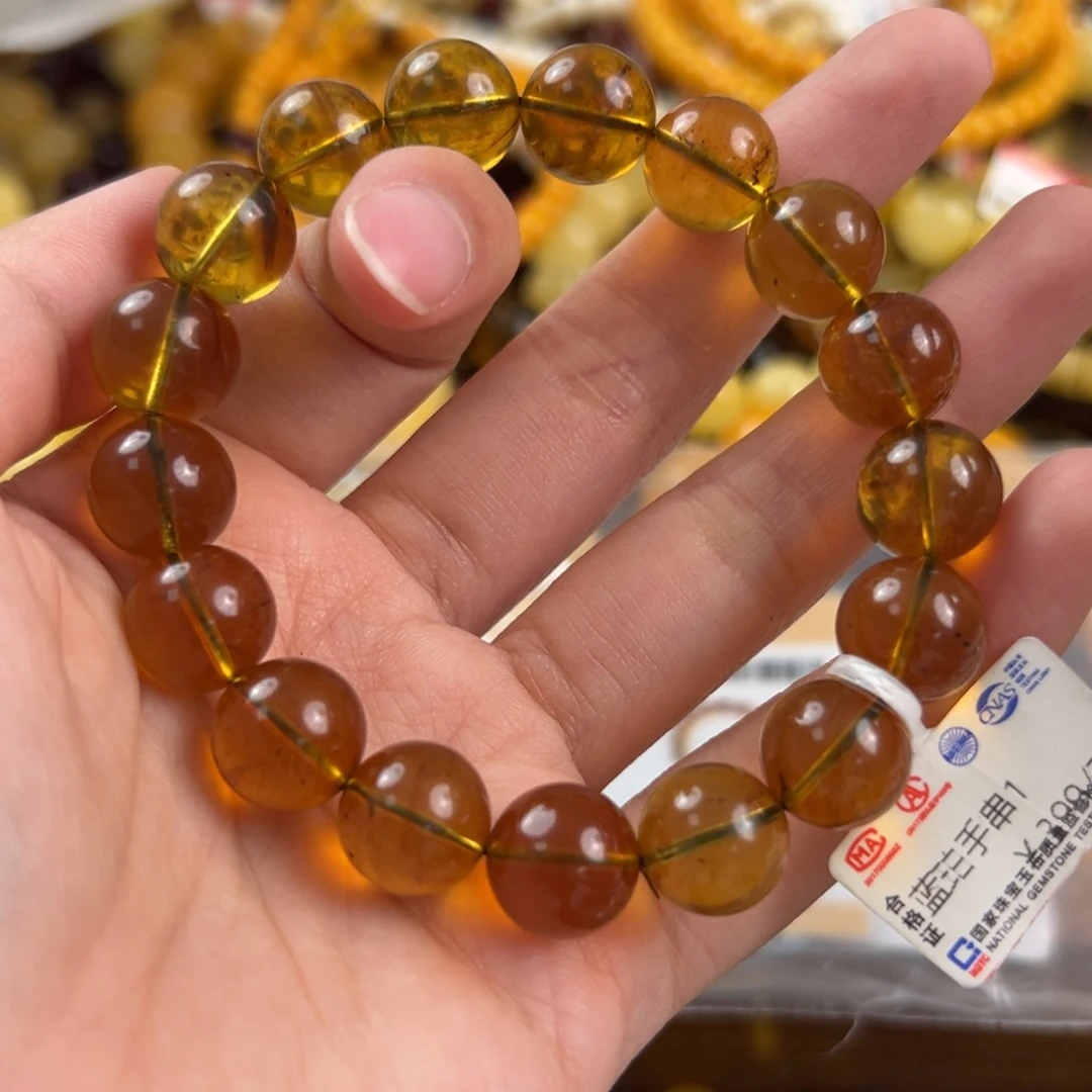 琥珀未镶嵌珠宝奇石