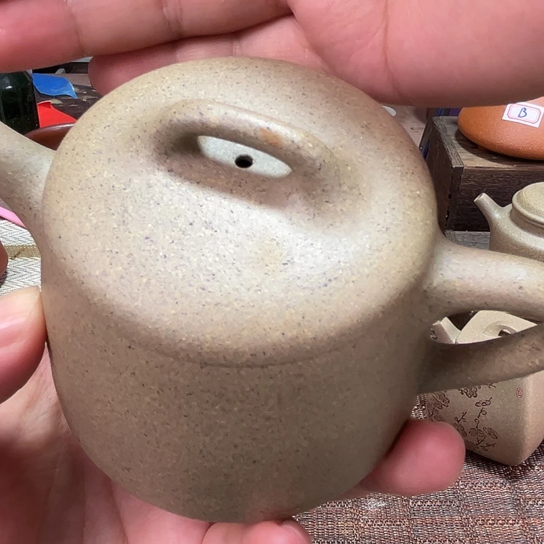 茶壶紫砂170毫升微瑕疵大口瓢