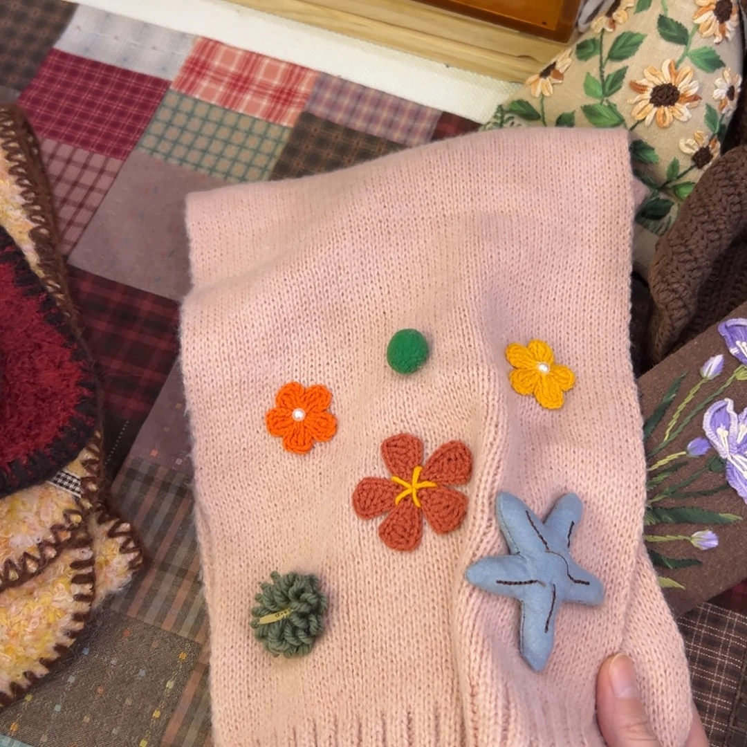 毛绒钩织刺绣手工包包玩偶居家用品