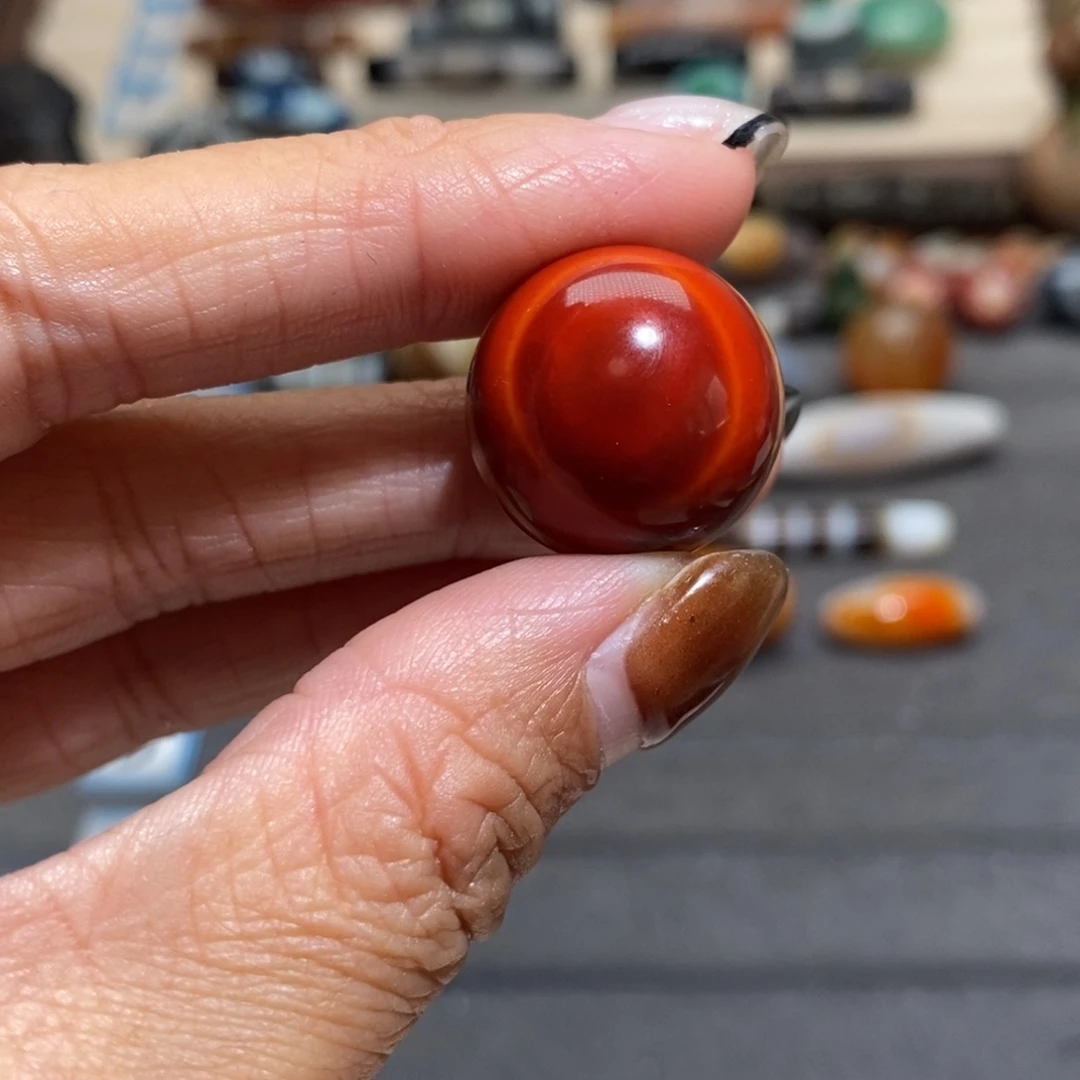 手***7玛瑙/玉髓合金手链