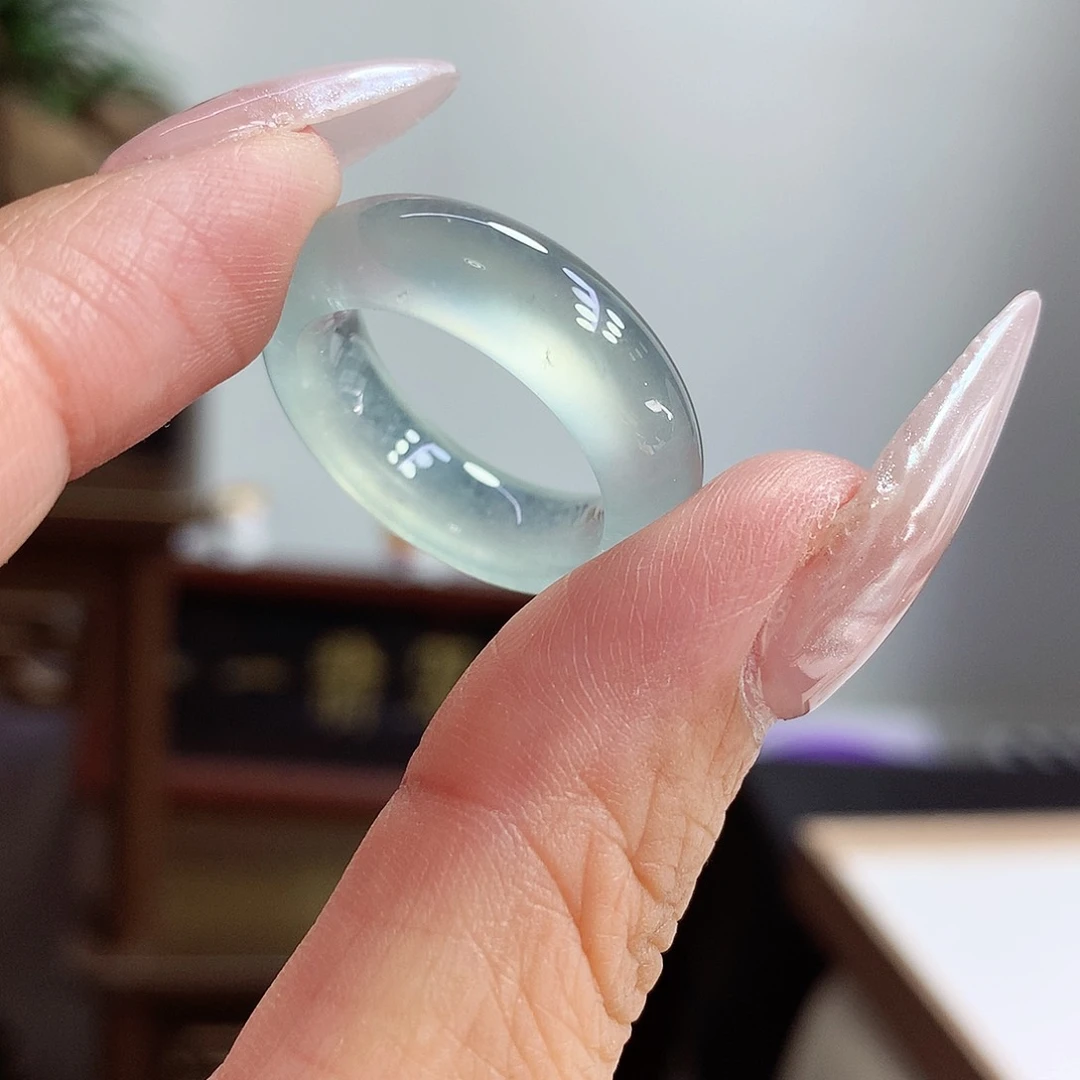 未镶嵌戒指翡翠18号