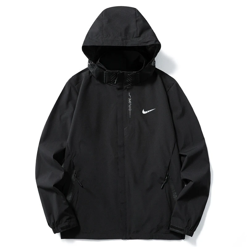 NK精选复古防水户外外套防风春秋季夹克薄款秋季休闲男士外套