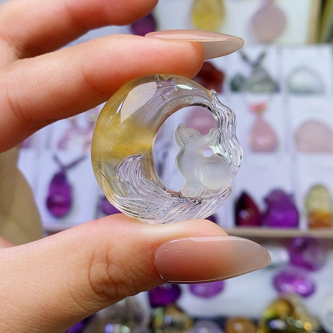 吊坠(赠链)未镶嵌水晶