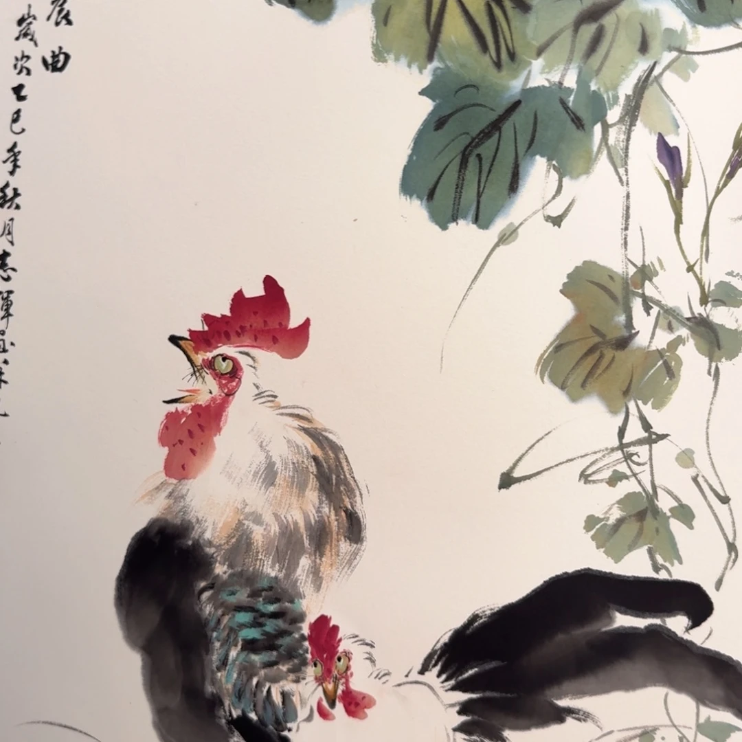 国画国画作品山水花鸟