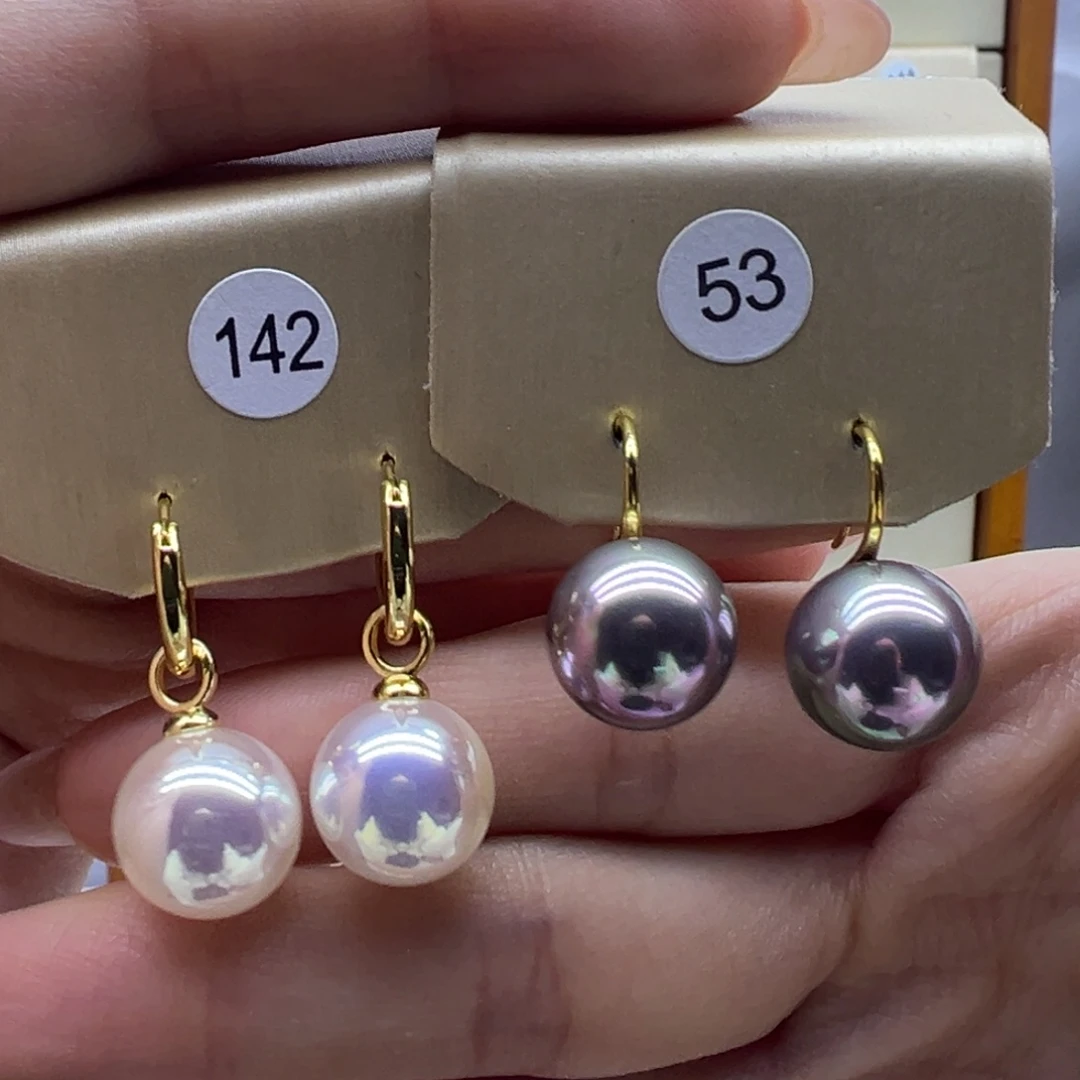 淡水珍珠耳饰未镶嵌