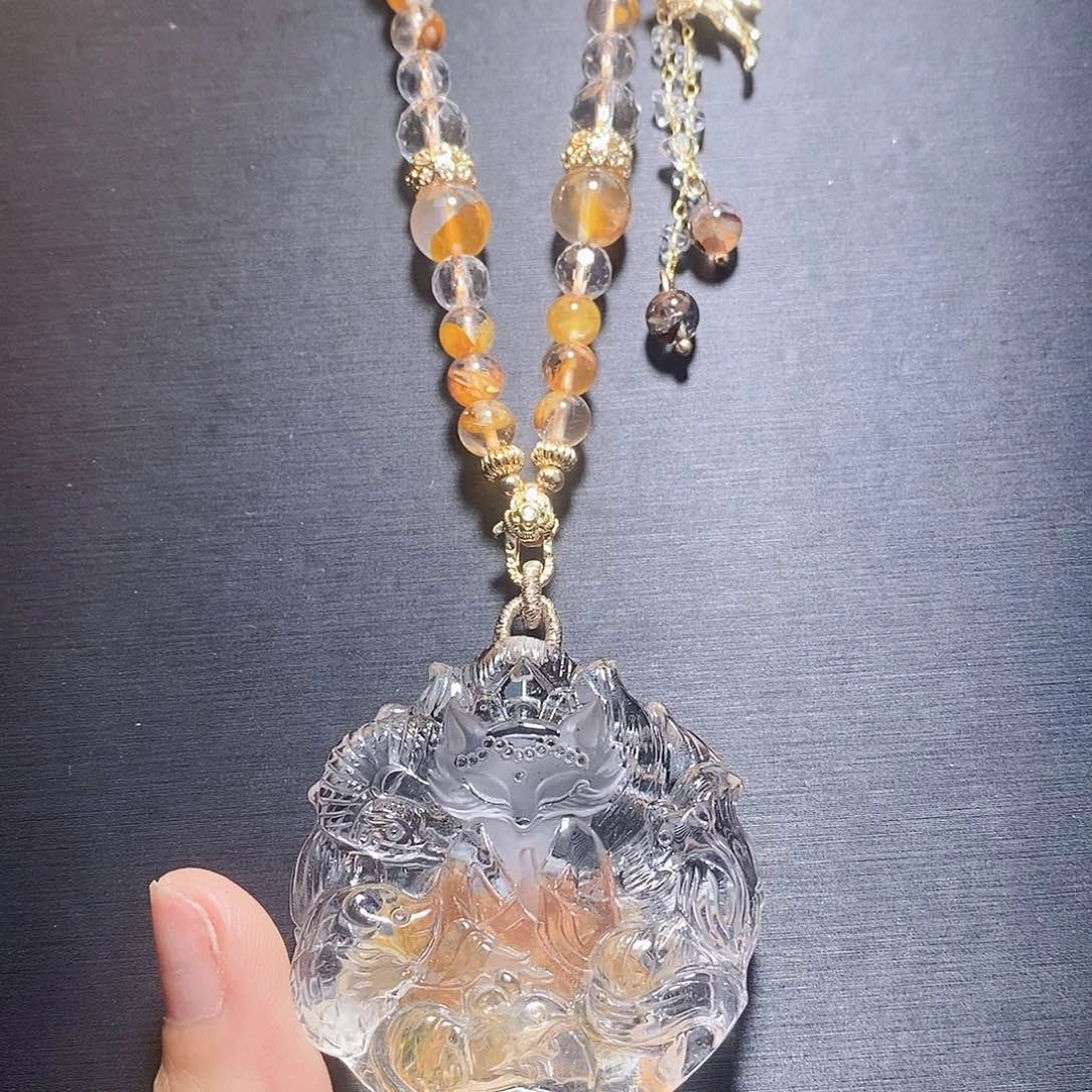 水晶吊坠未镶嵌水晶