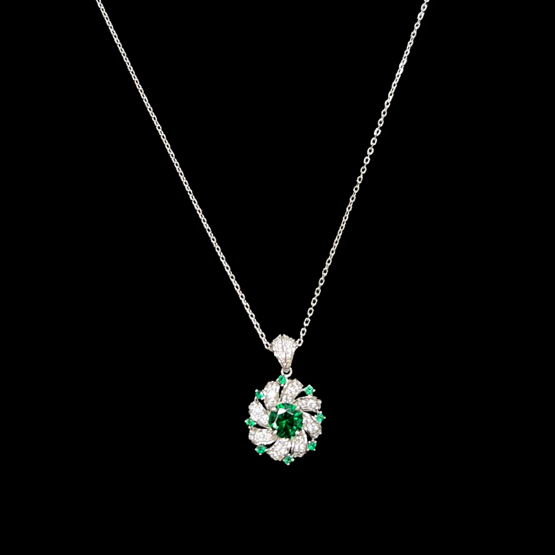 坠链均925银 3252-银项链孤品.