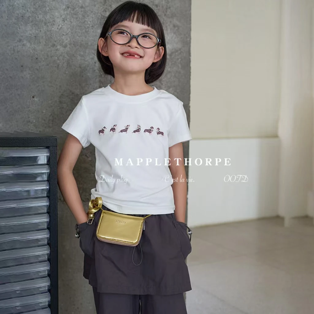 R1451儿童印花短袖T恤