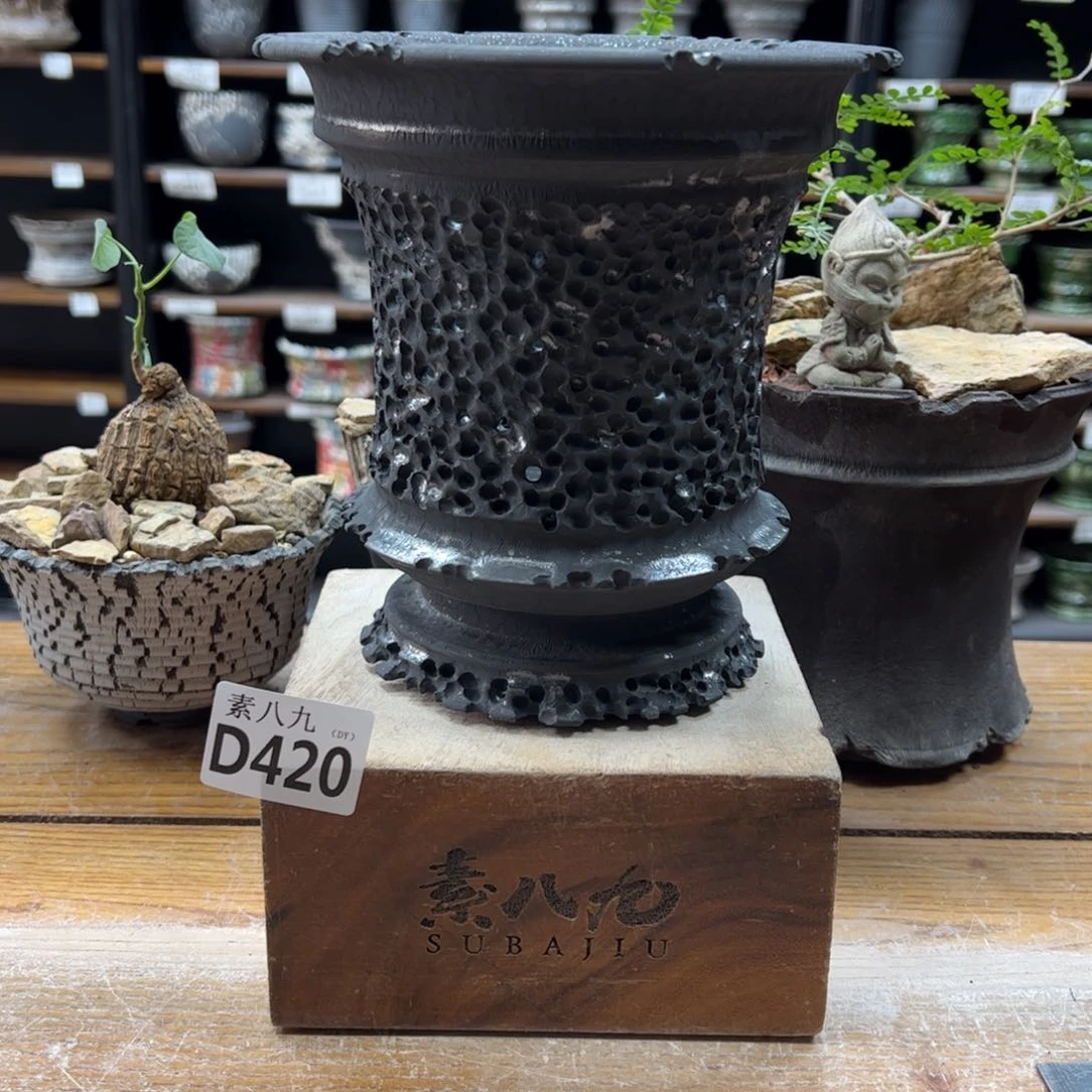 素八九陶瓷内口17高17.5