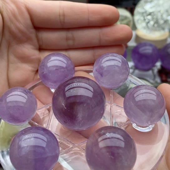 紫晶珠宝半成品未镶嵌水晶2号