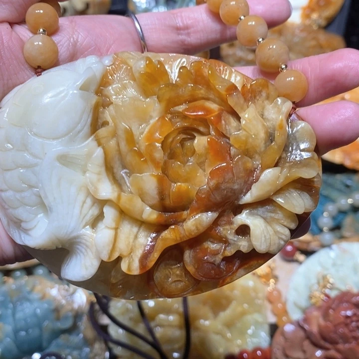 岫玉毛衣链未镶嵌