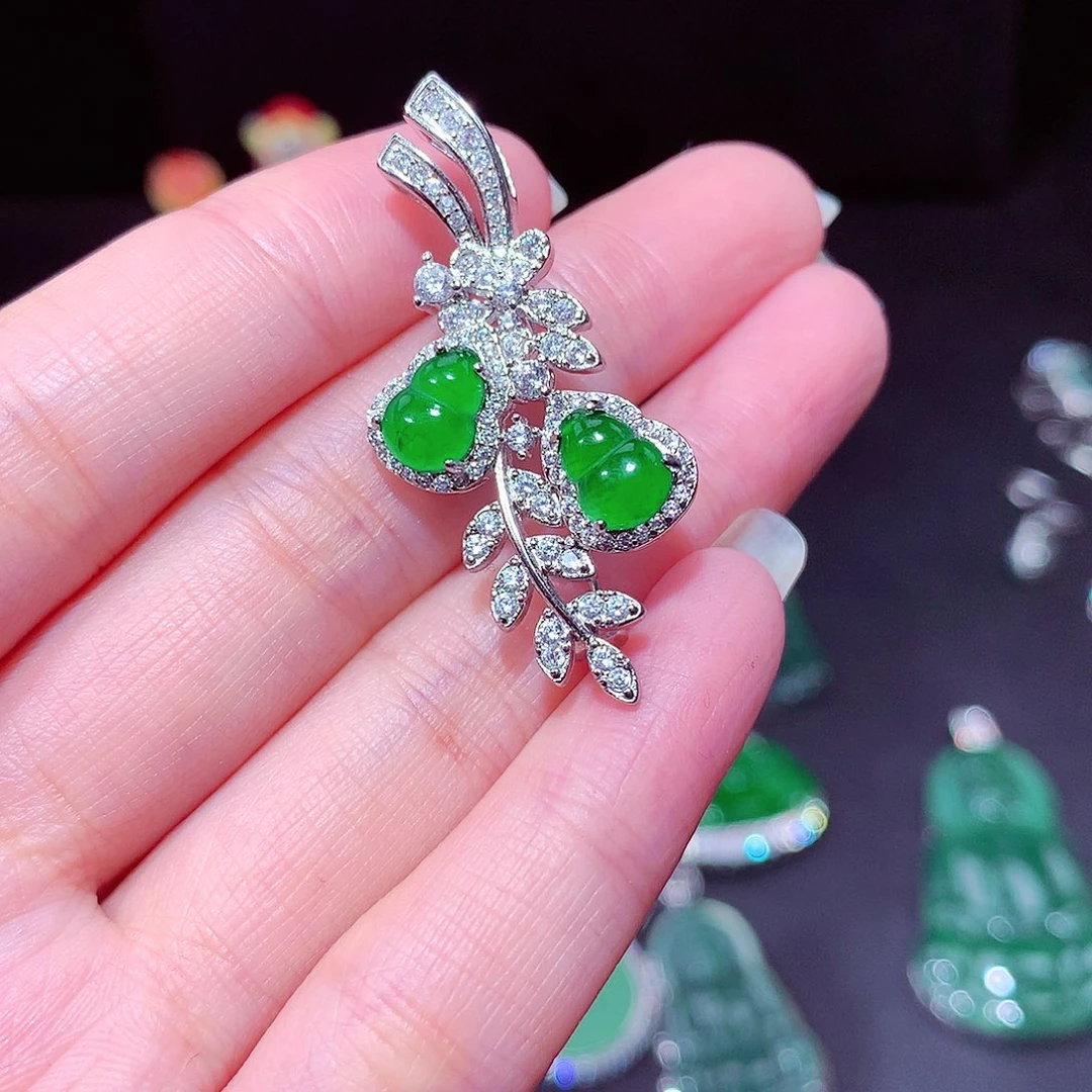 【闪购商品】翡翠吊坠(不含链)未镶嵌