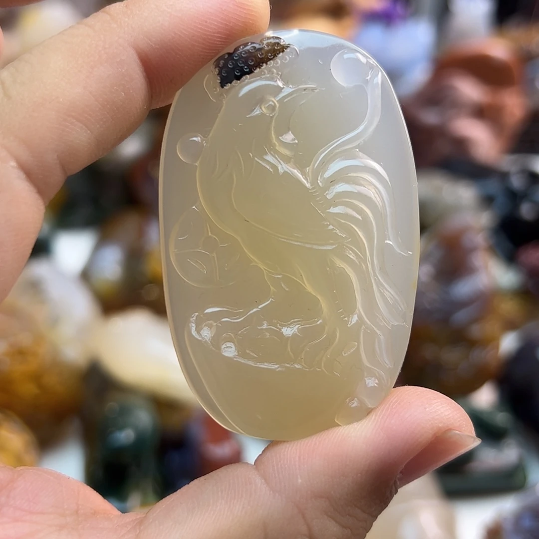 玛瑙/玉髓未镶嵌颈饰