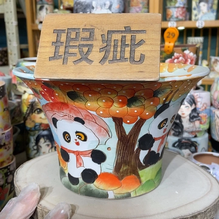 红陶景德镇艺术手绘作品