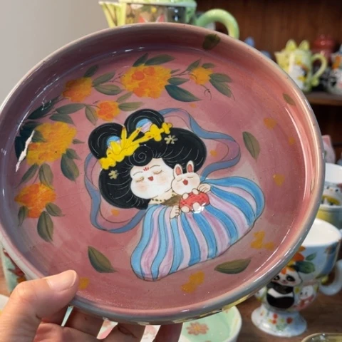 炉景德镇釉下手绘陶瓷